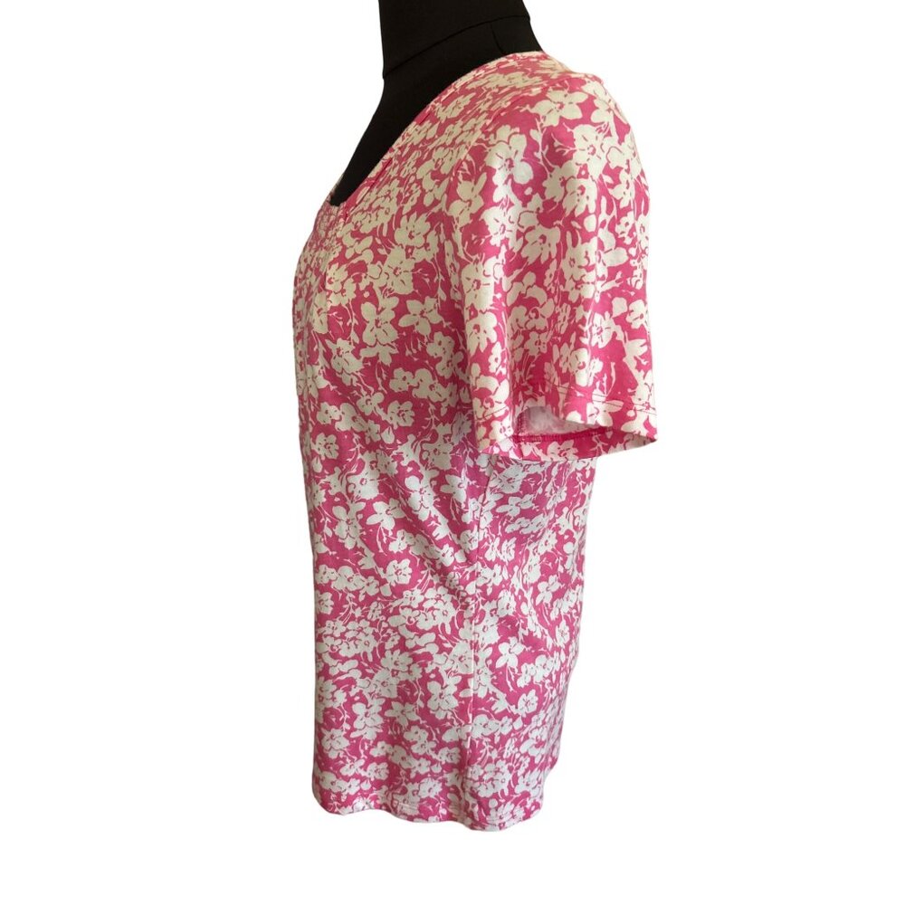 Coral Bay Tops, Bundle Of 3, Floral Print, Size Medium - Picture 2 of 12